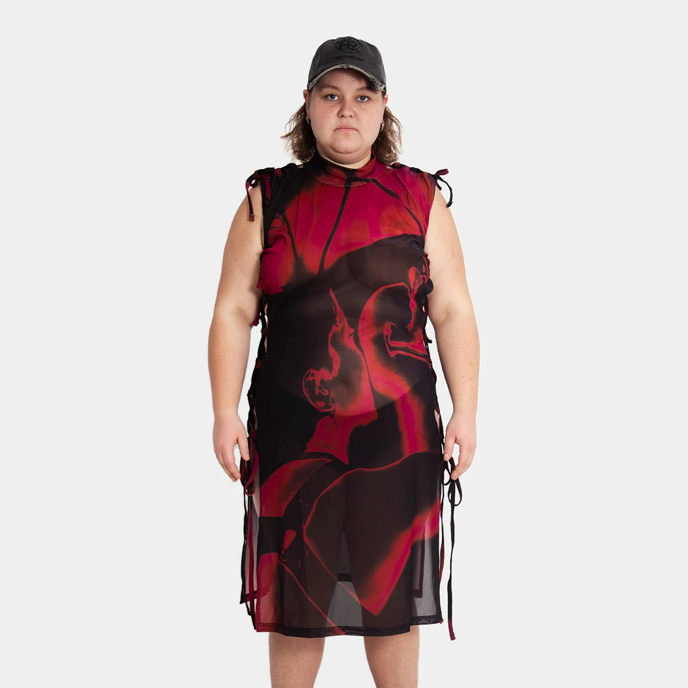 FINE CHAOS X PEECHY MAG: EUPHORIA MESH KJOLE - Image 4